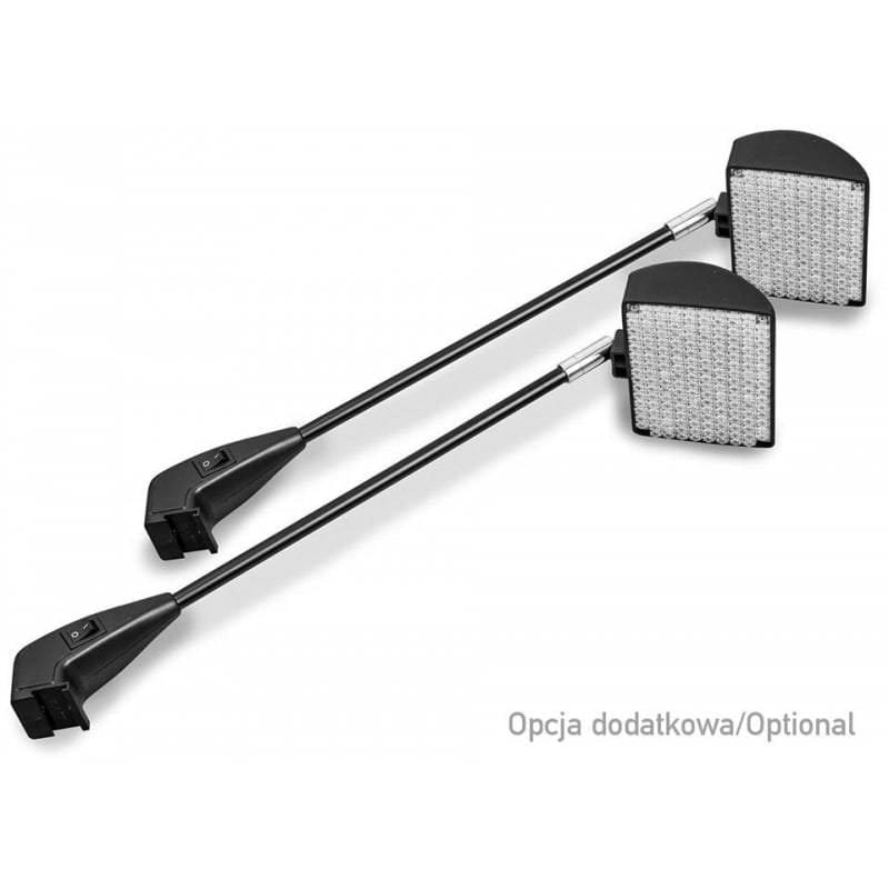 Wand Magnetic Pop Up Standard - 3x3, gebogen, in der Koffertheke