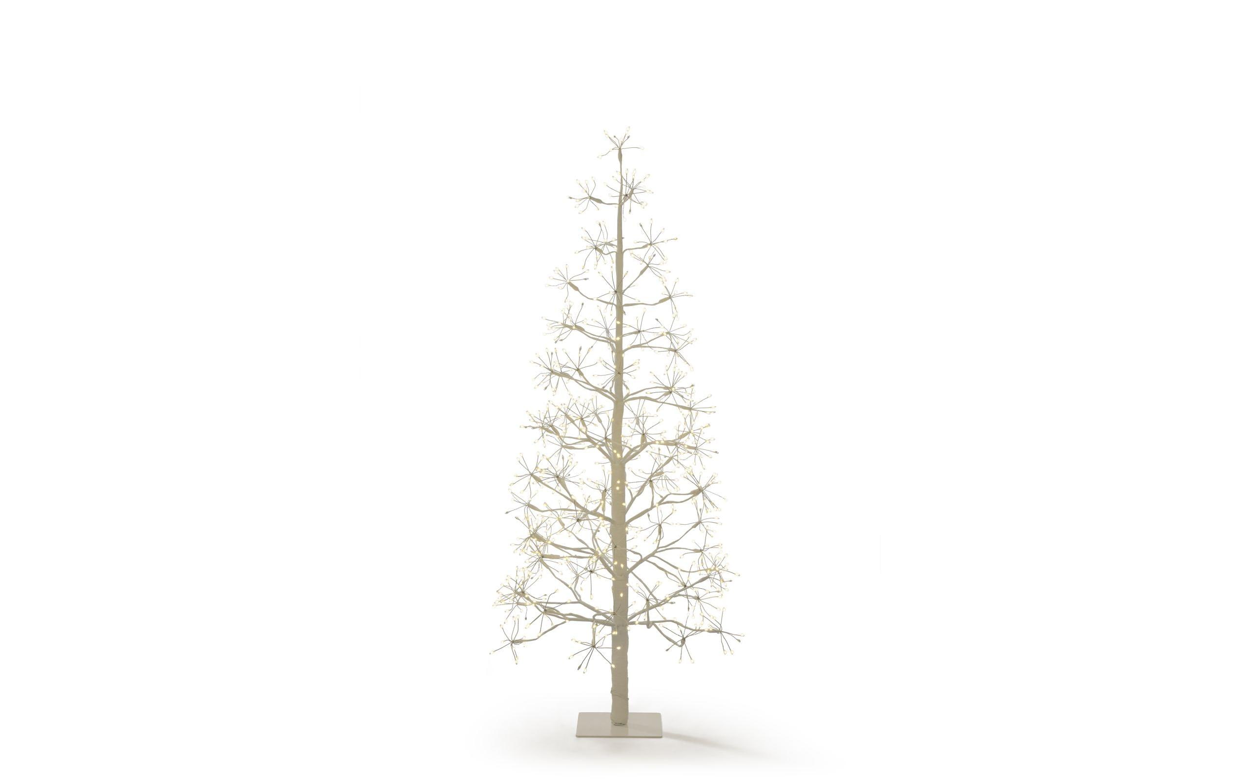 STT Weihnachtsbaum Flower Tree 1.2 m Weiss – LED-Weihnachtsbaum für aussen von STT