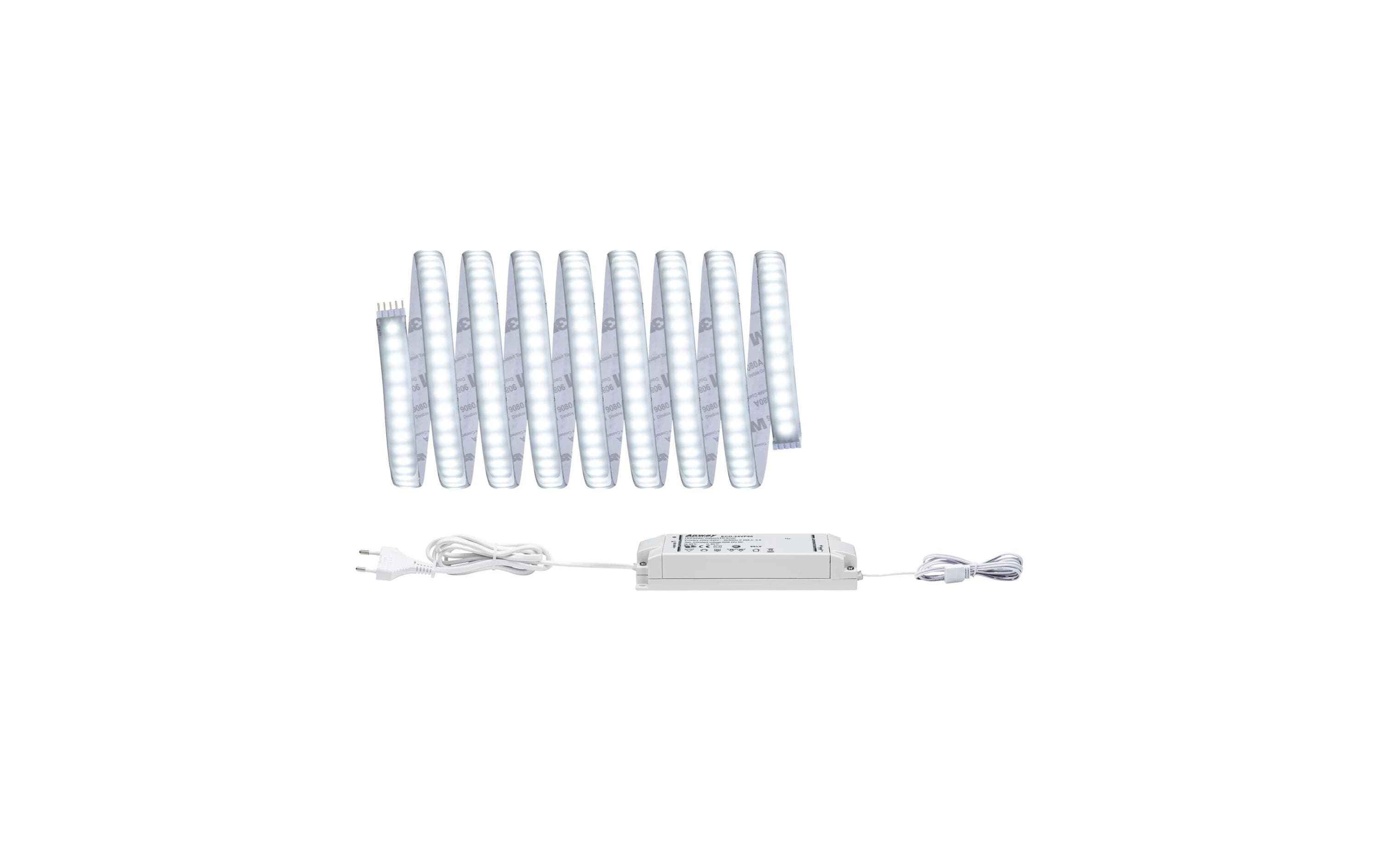 Paulmann LED-Stripe MaxLED 1000 6500 K, 3 m Basisset – LED-Streifen mit Netzteil von Paulmann