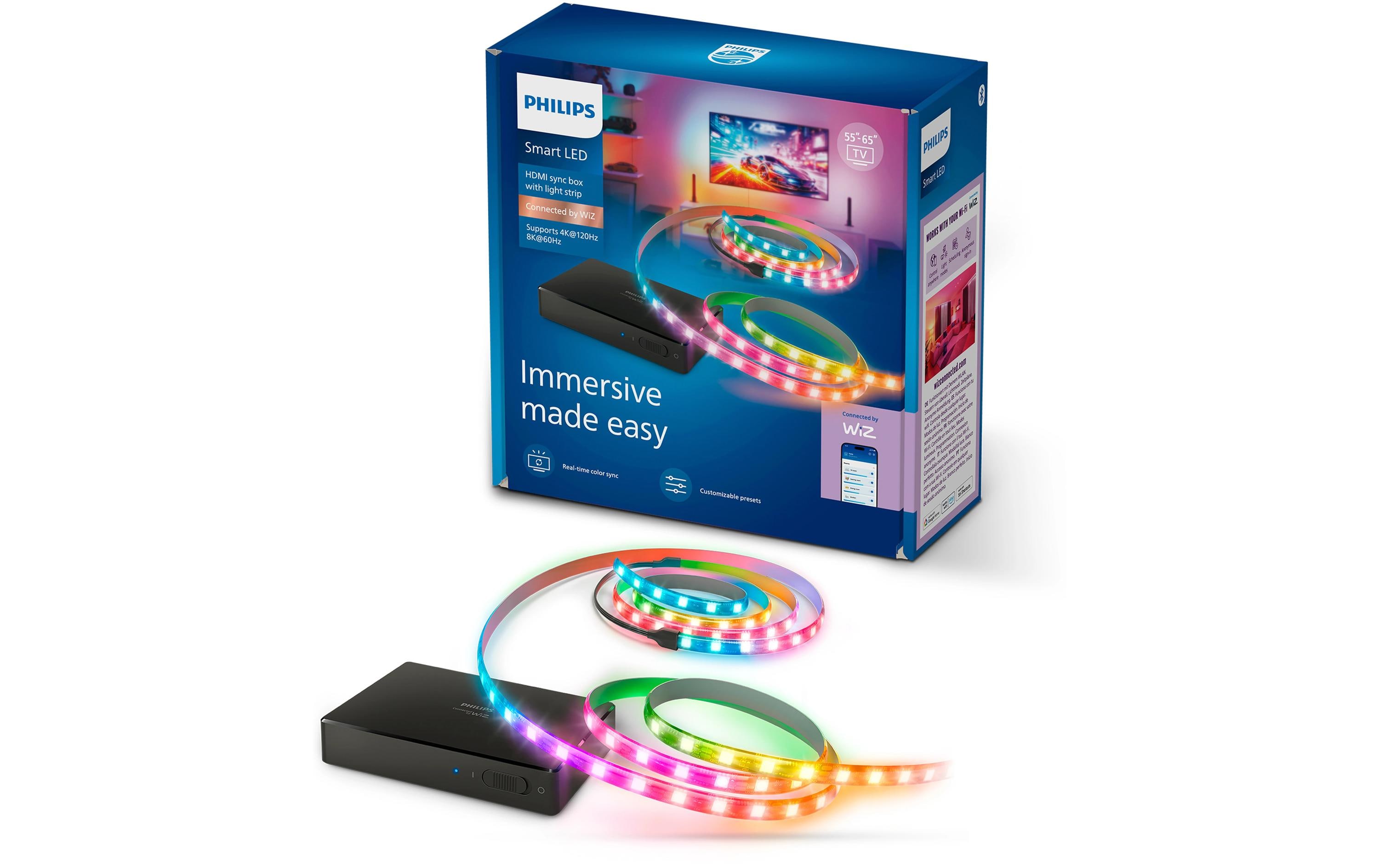Philips Smart Lighting HDMI 2.1 Sync Box 55-65, EU – Zubehör für LED-Streifen von Philips Smart Lighting