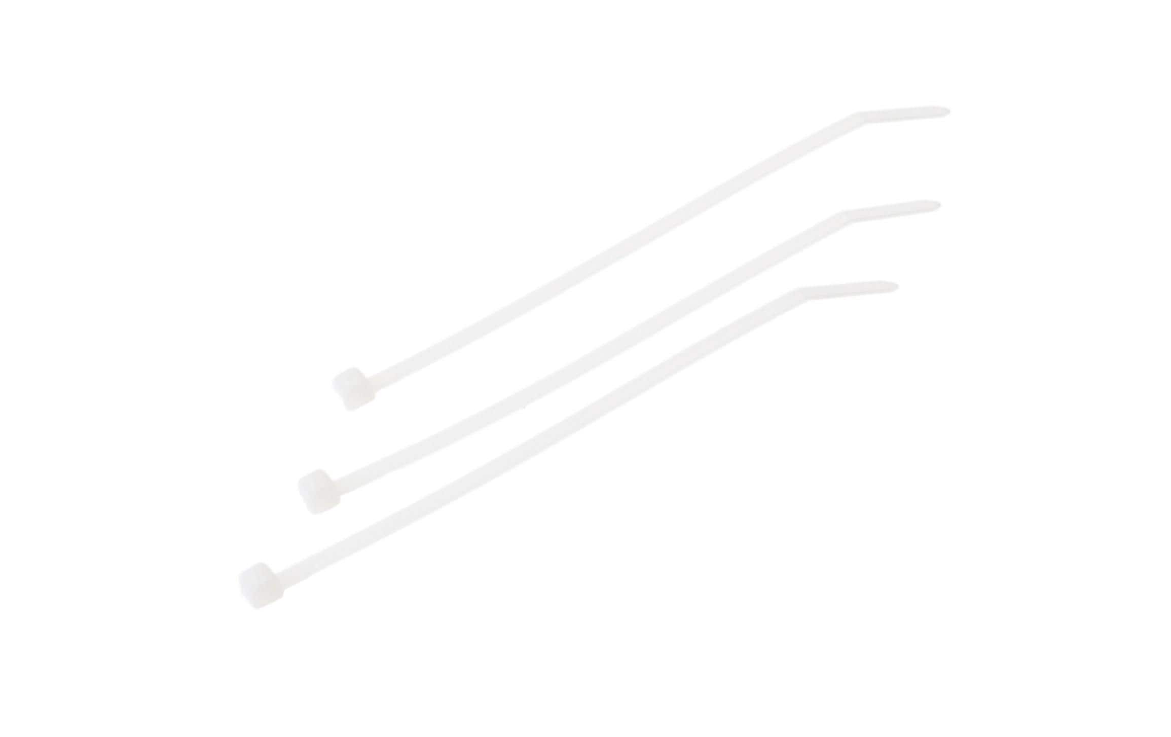 VR-Technics Kabelbinder Transparent 140 mm x 3.6 mm – Kabelbinder von VR-Technics