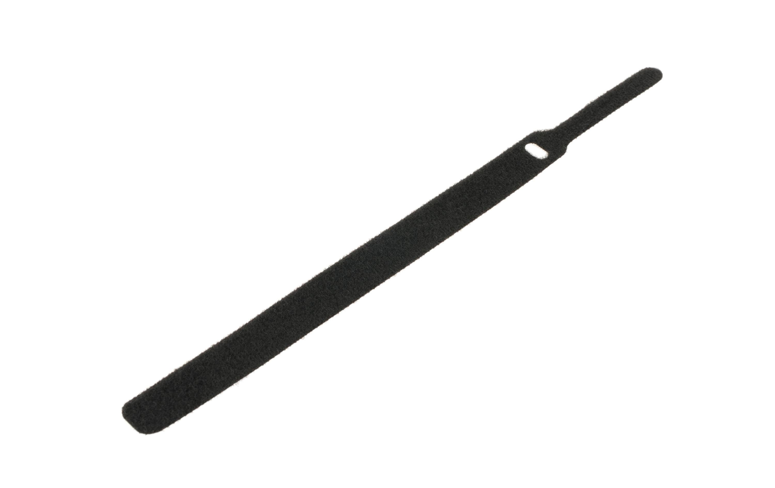 FASTECH Klettkabelbinder ETK-5-3 13 x 200 mm Schwarz, 10 Stück – Klettkabelbinder von FASTECH