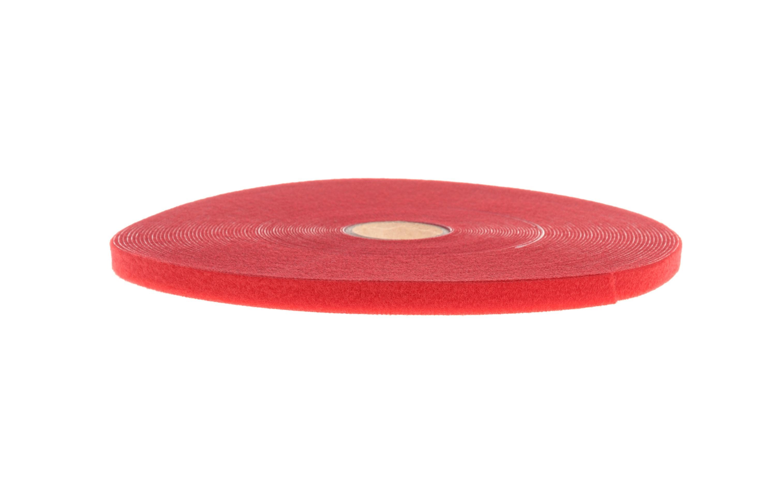 FASTECH Klettband-Rolle ETN Fast Strap 10 mm x 25 m, Rot – Klettband-Rolle von FASTECH