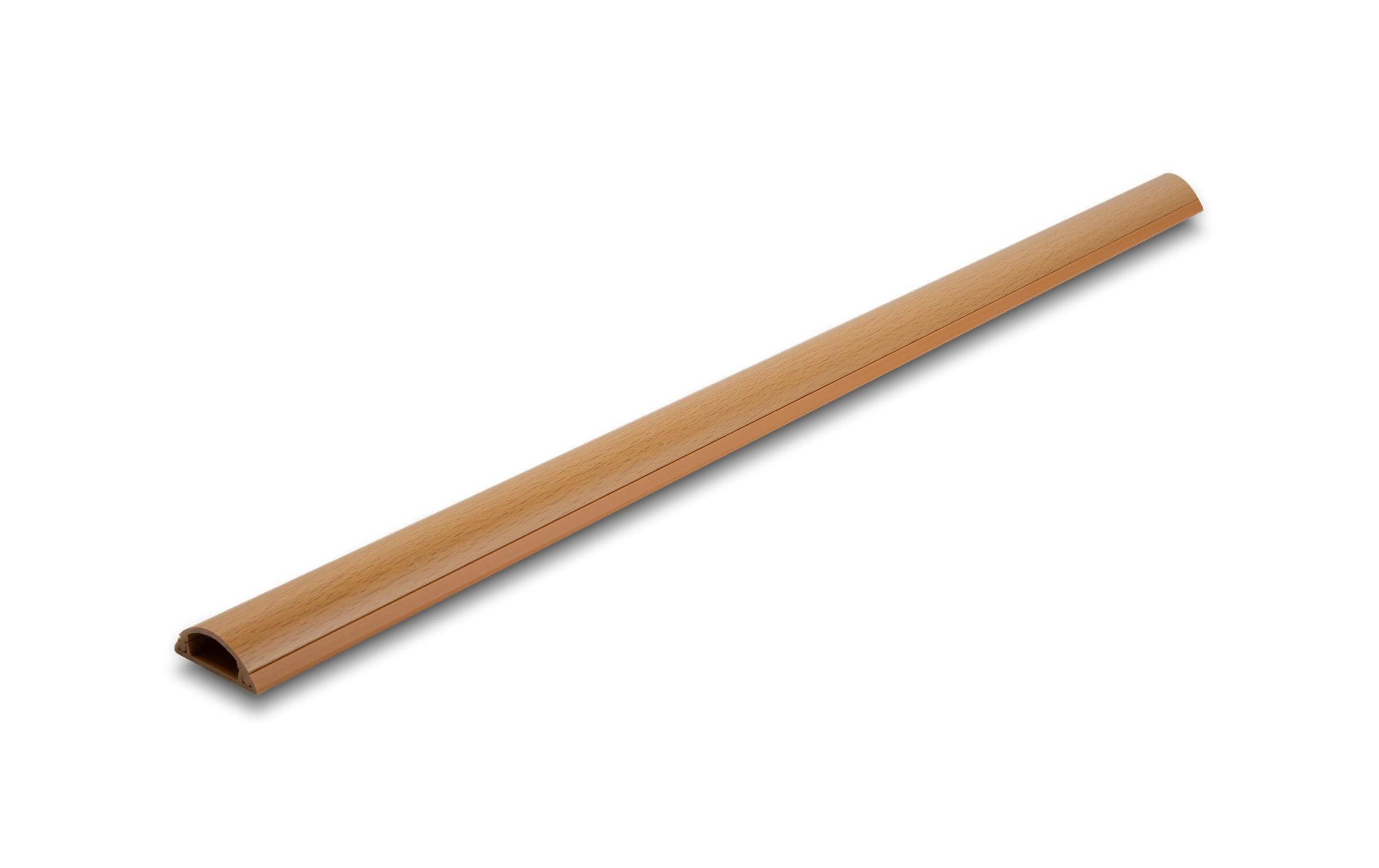 Delock Kabelkanal selbstklebend, Holzoptik 1 m x 30 mm Braun – Kabelkanal von Delock