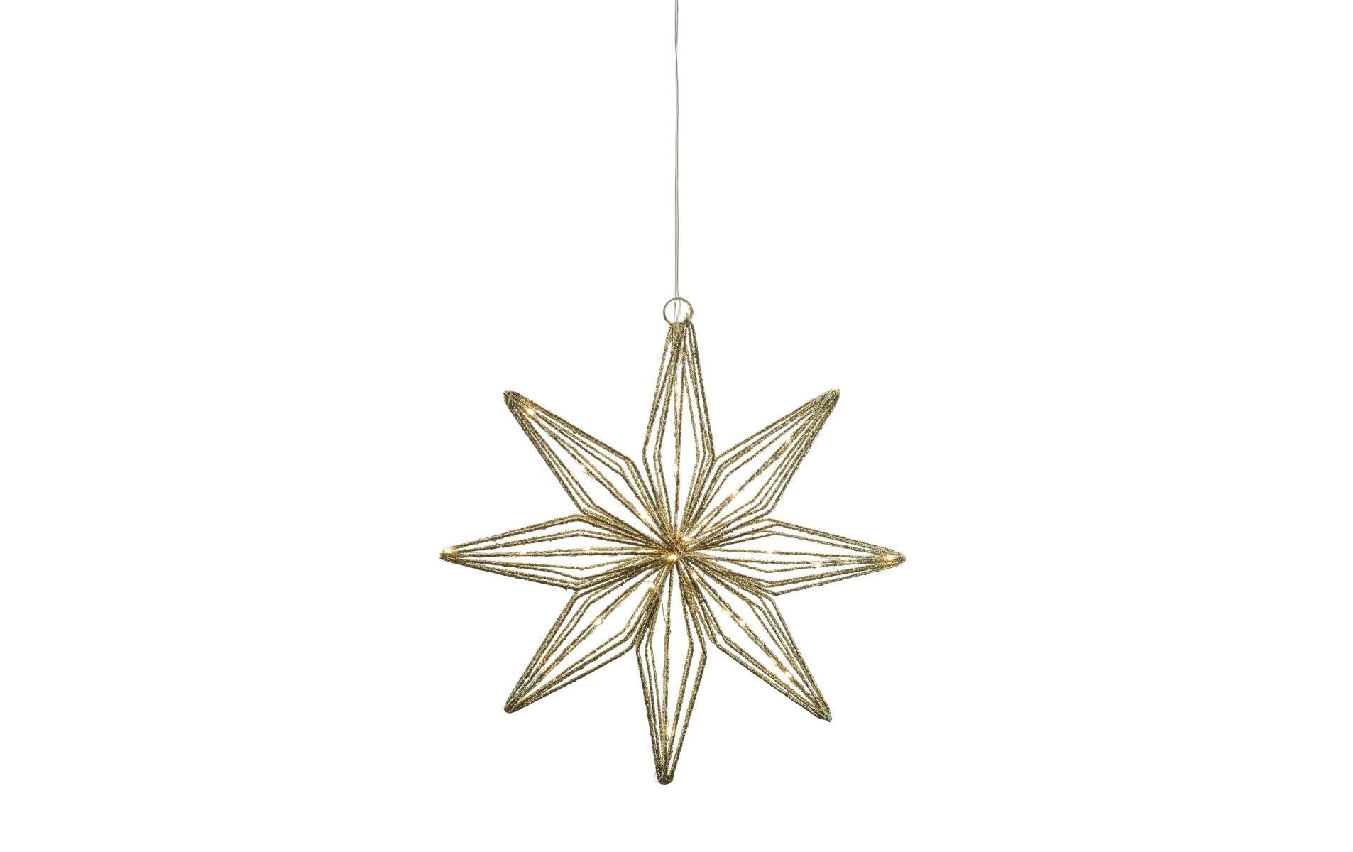 STT Fensterhänger Svenja Stern, Ø 32 cm, Gold