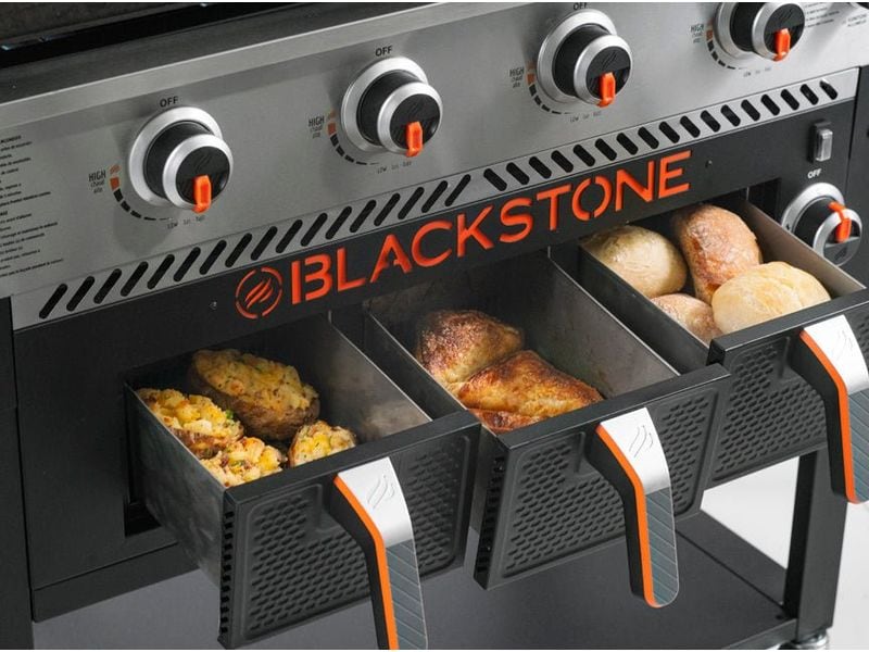 36-Zoll-Grillplatte mit Airfryer