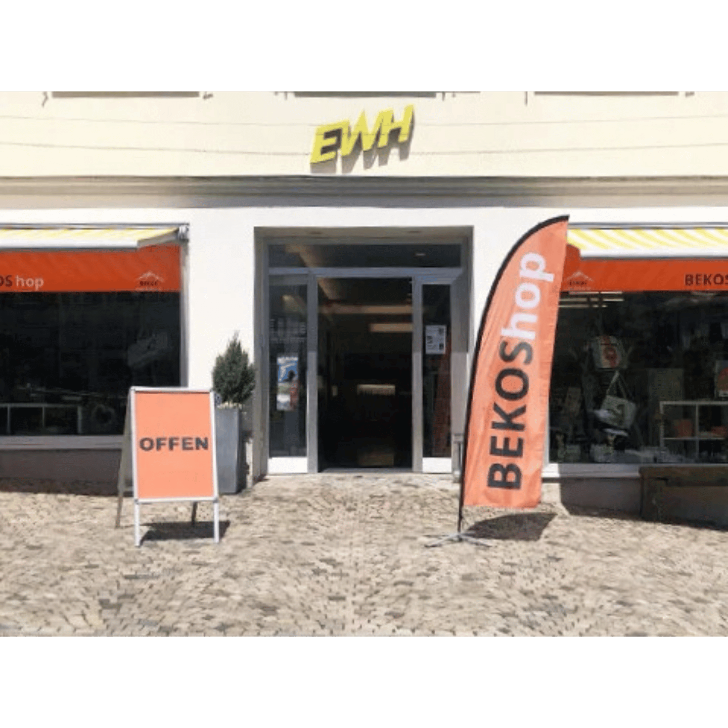 Beachflag Juno – Klassisch & gerade