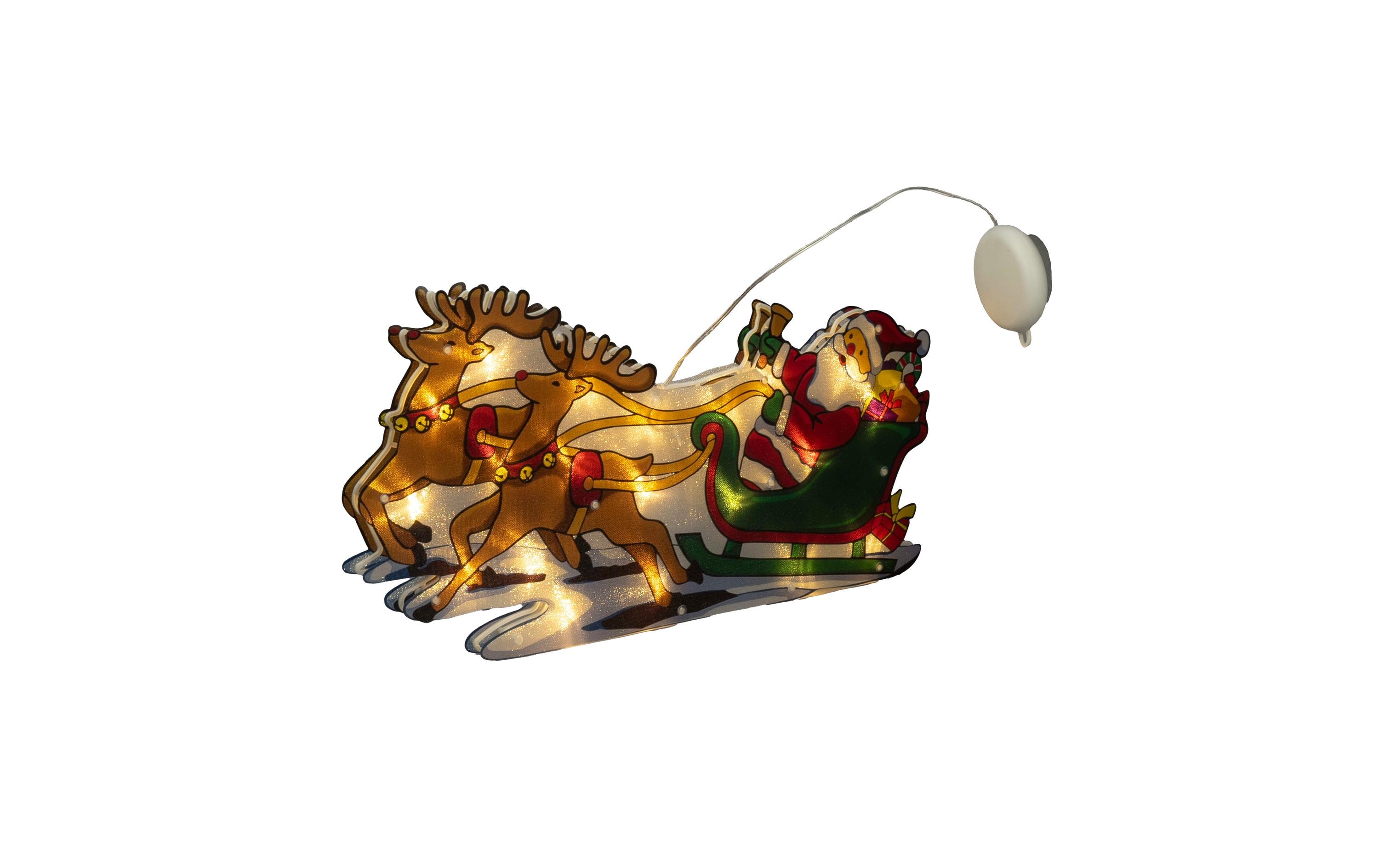 Konstsmide LED Fenstersilhouette Weihnachtsbaum / Schli…