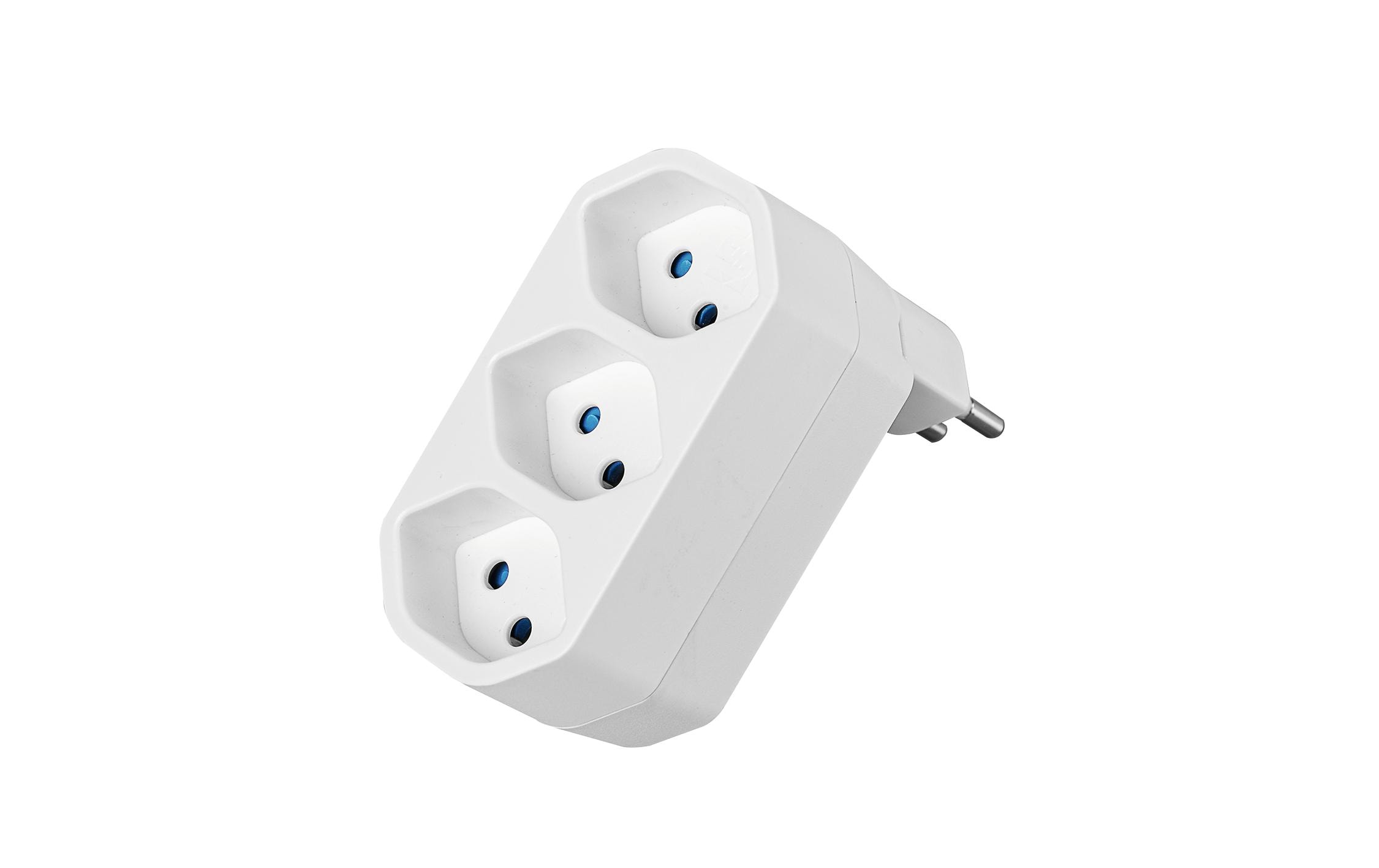 STEFFEN Manta Mehrfachadapter 3xT13 drehbar 3 – Mehrfachstecker von STEFFEN