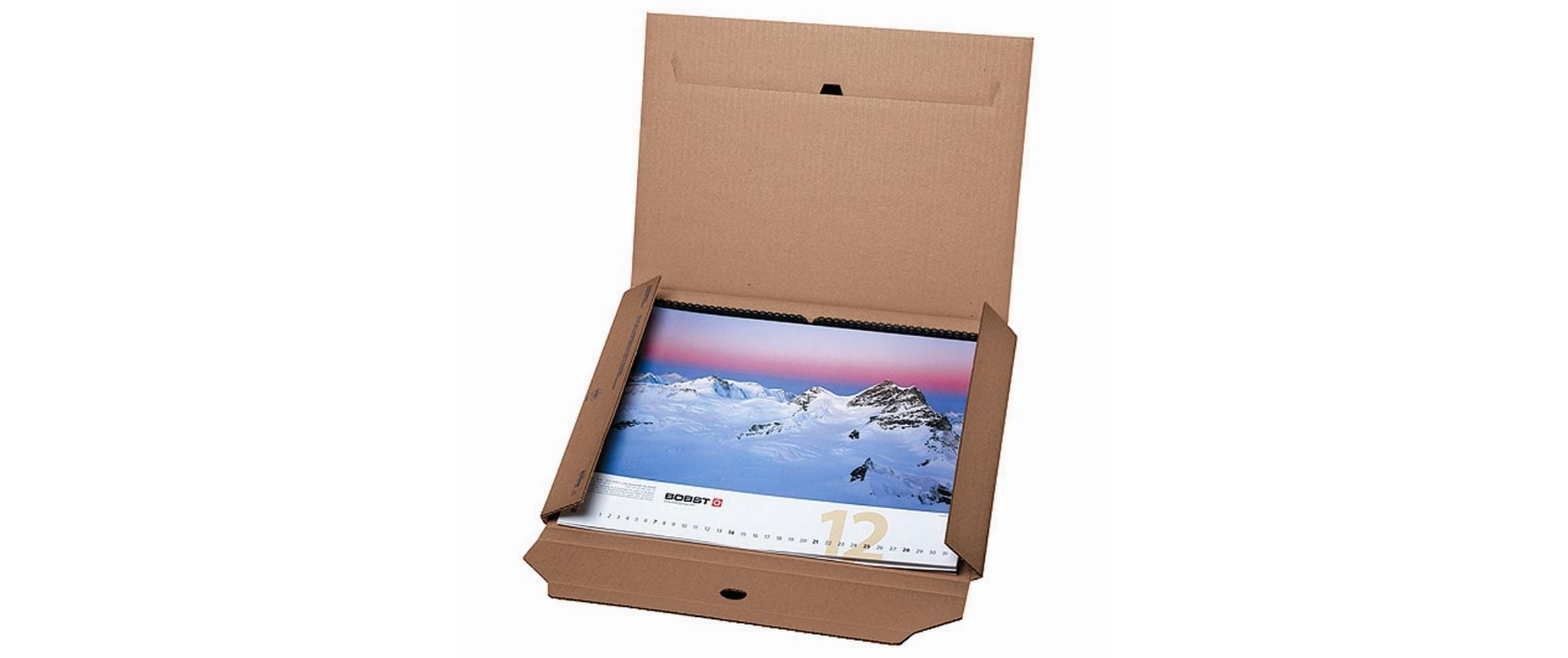Brieger Versandkarton mit Einstecktasche 43 x 31 x 1.1 cm – Versandkarton von Brieger