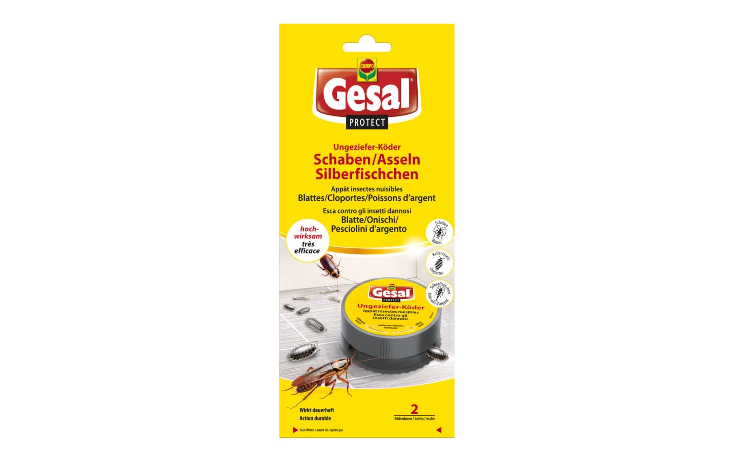 Gesal Protect Ungeziefer-Köder 2 Stück 1 Stück