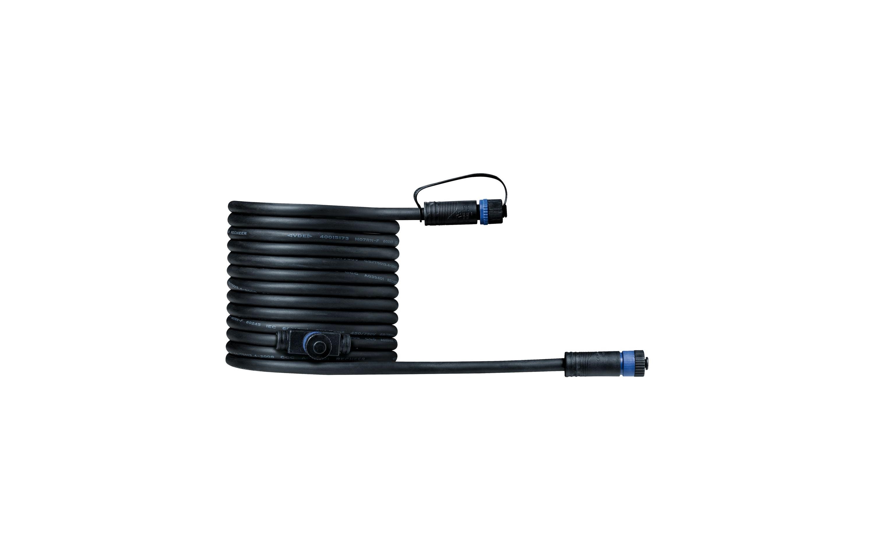 Paulmann Verbindungskabel Plug & Shine 5 m mit 2 Anschlussbuchen