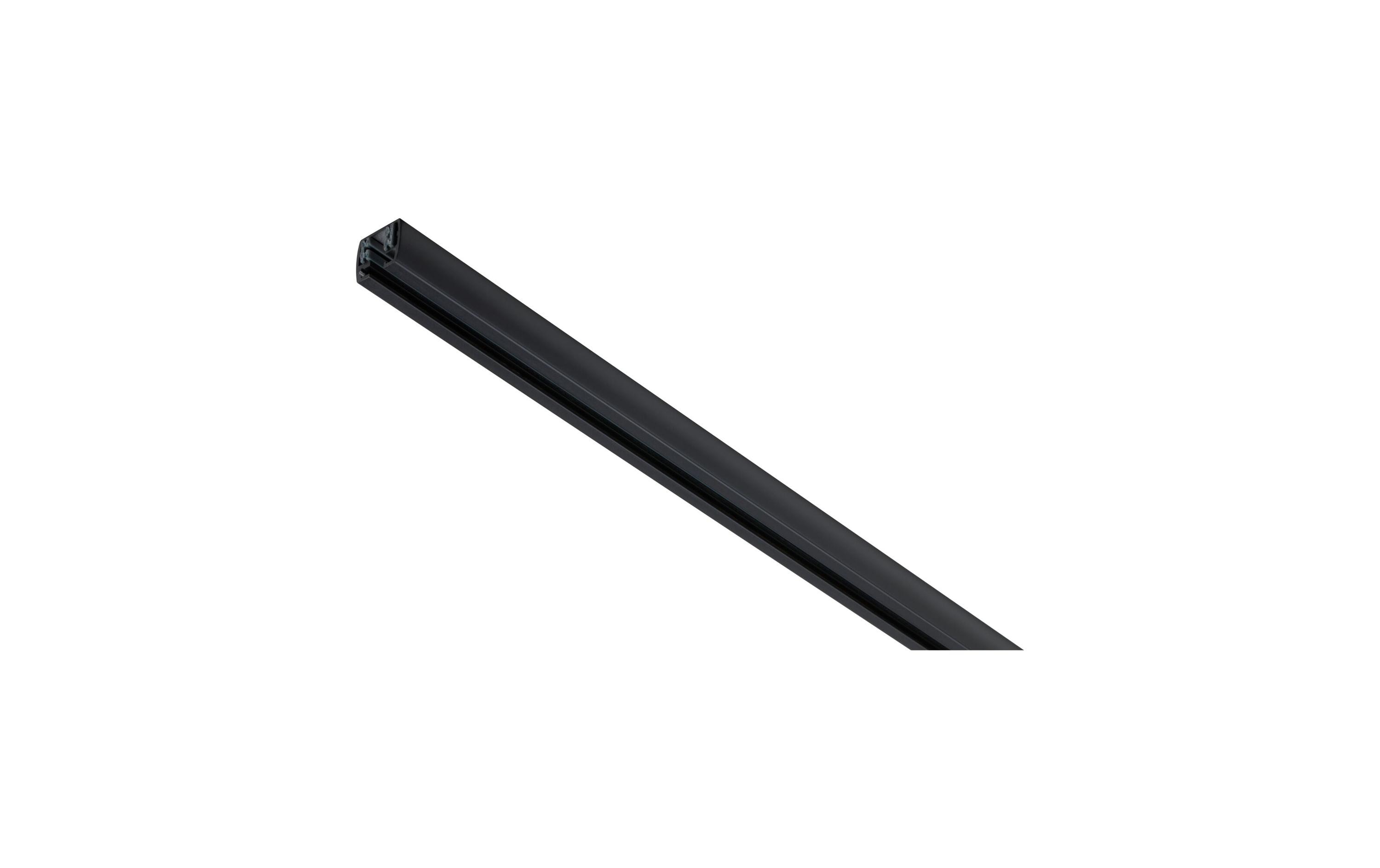 Paulmann URail Light & Easy Schiene, 50 cm, Schwarz – Stromschienen-Zubehör von Paulmann