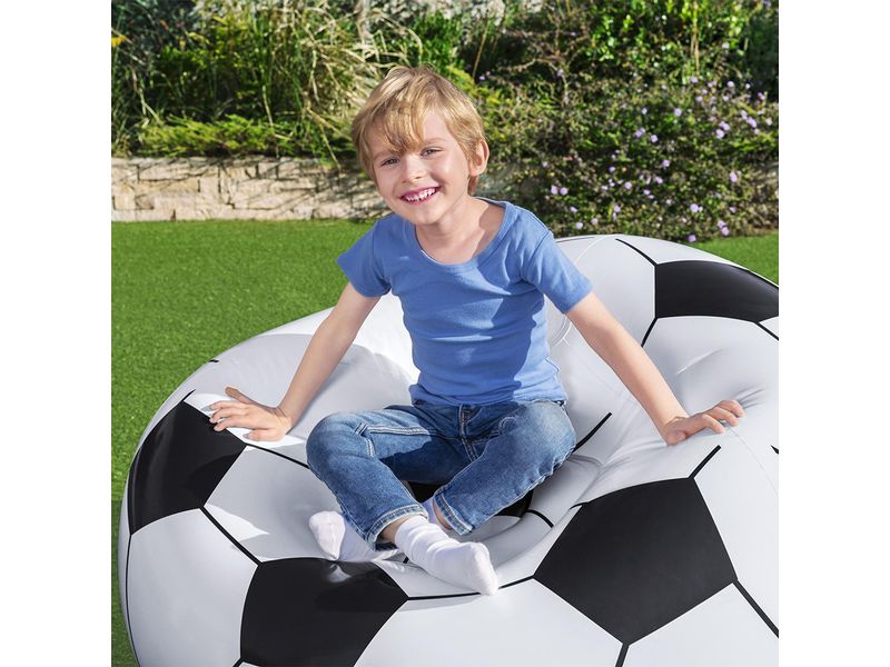 Bestway aufblasbarer Sessel Fussball