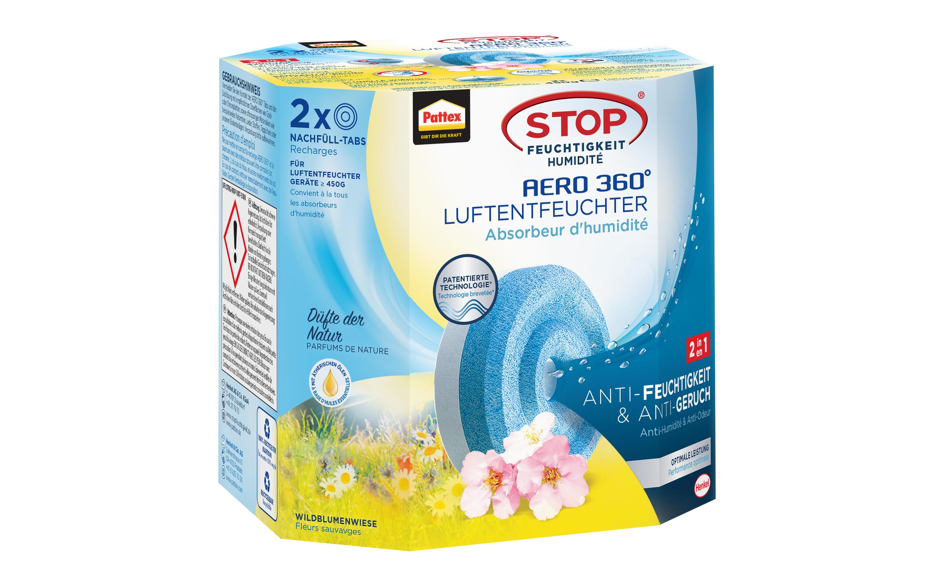 Pattex AERO 360° Wildblumen Tabs