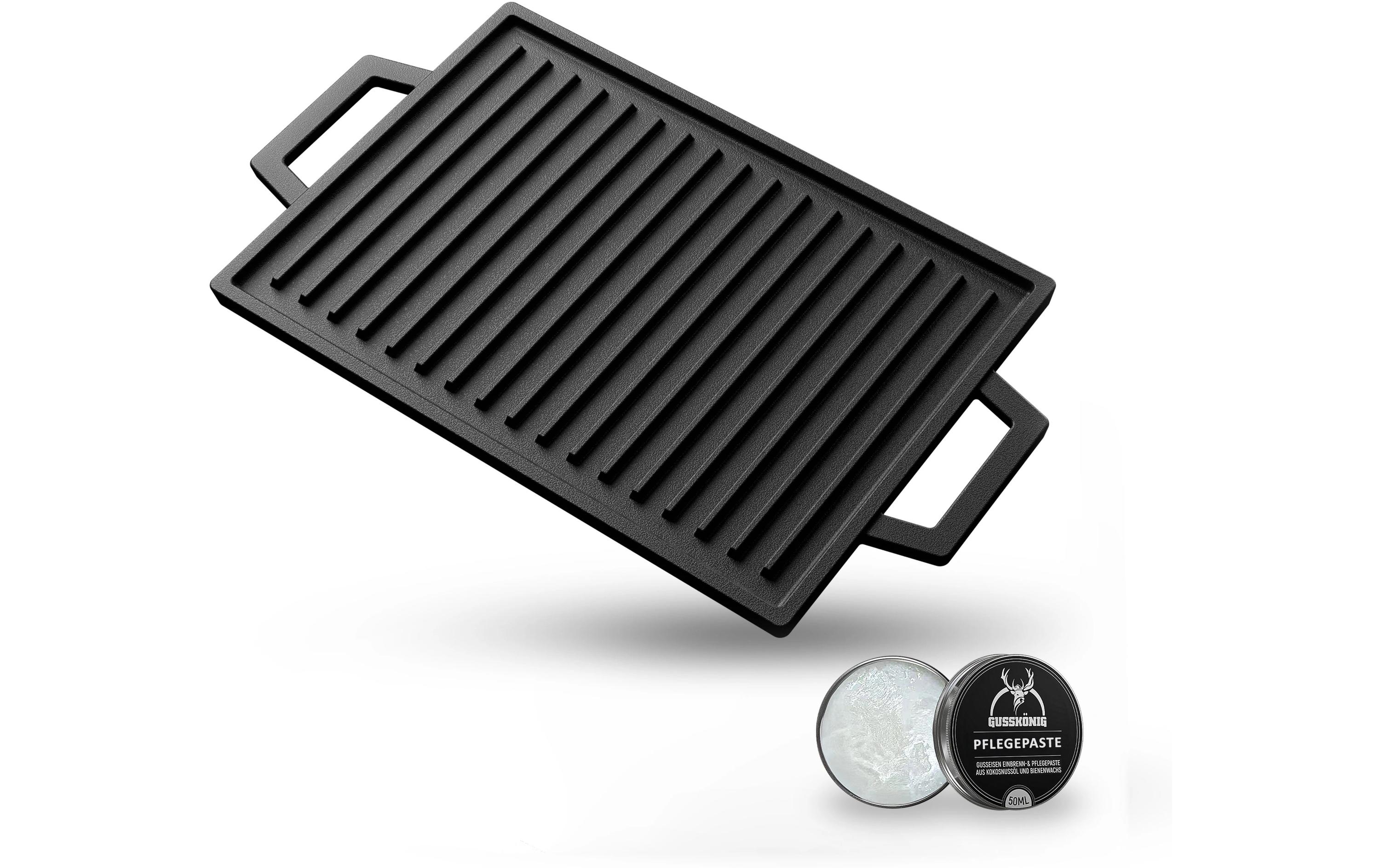 Eingebrannte Grillplatte 33 cm