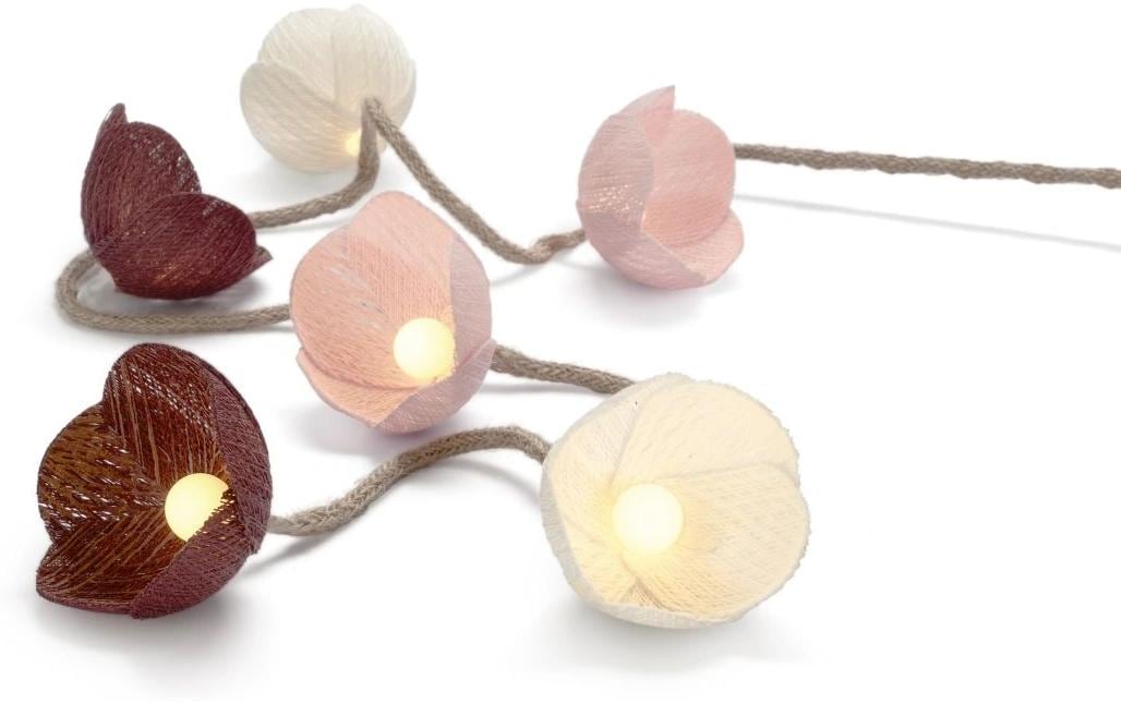 STT Lichterkette Flower Mehrfarbig – Lichterkette batteriebetrieben von STT
