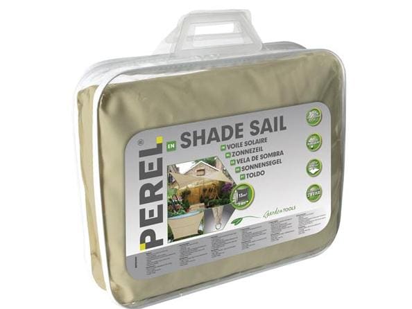 Perel Sonnensegel - Quadrat, 3.6x3.6 m,