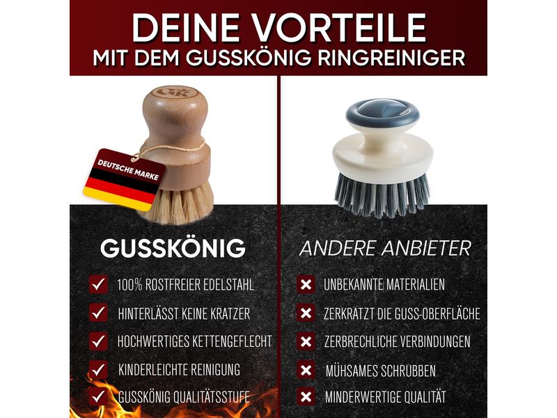 Holz-Spülbürste