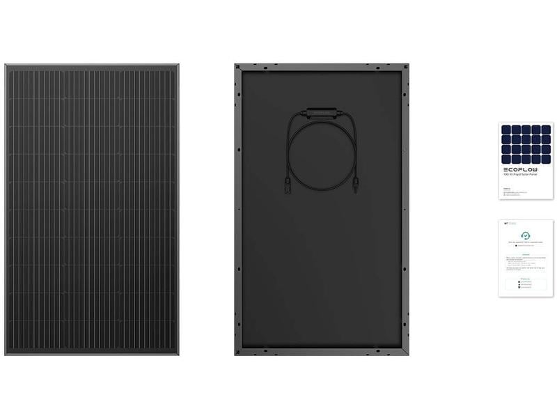 EcoFlow Solarmodul 100W Rigid 2 Stück Combo