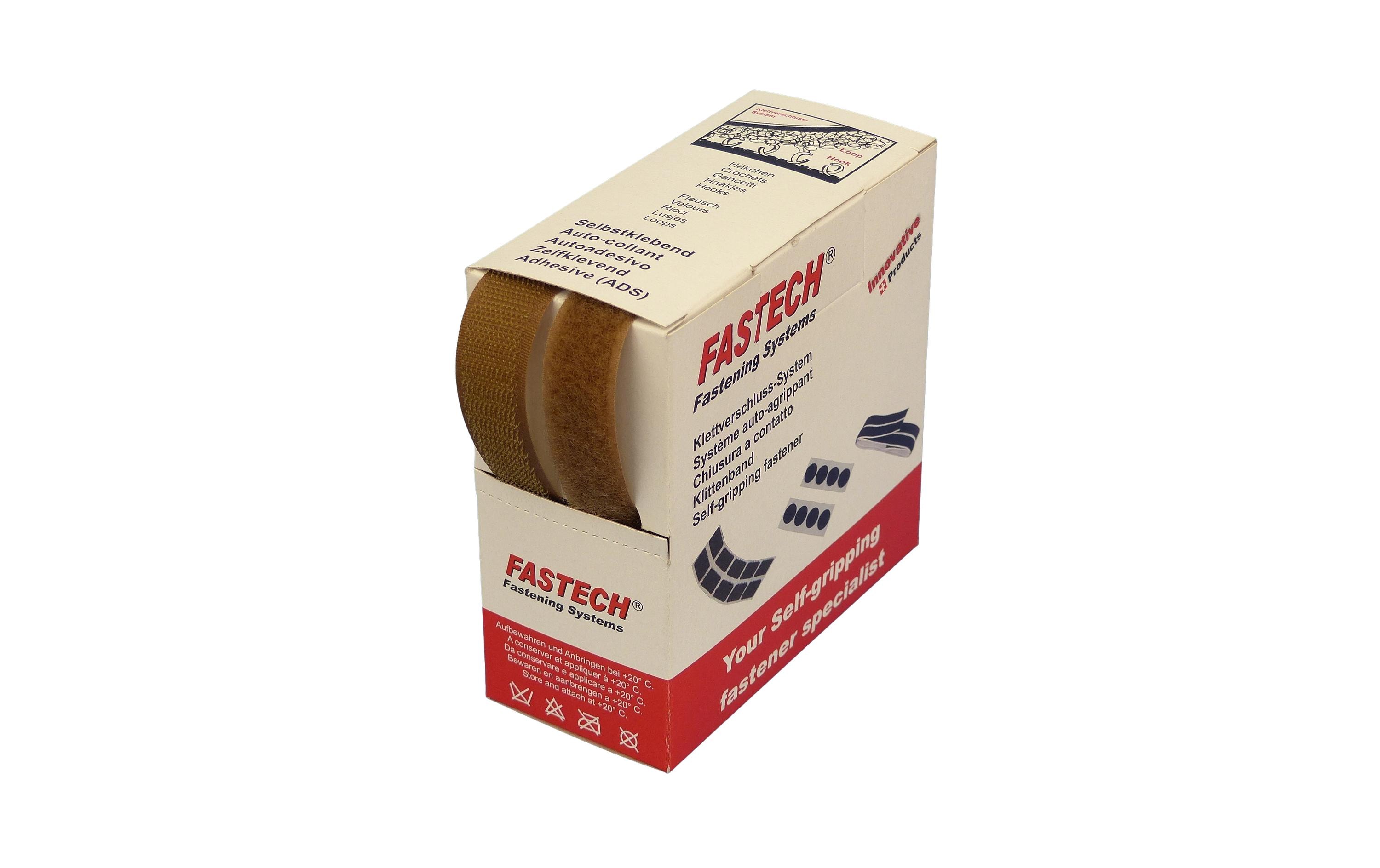 FASTECH Klettband-Box Coffee – Klettband von FASTECH