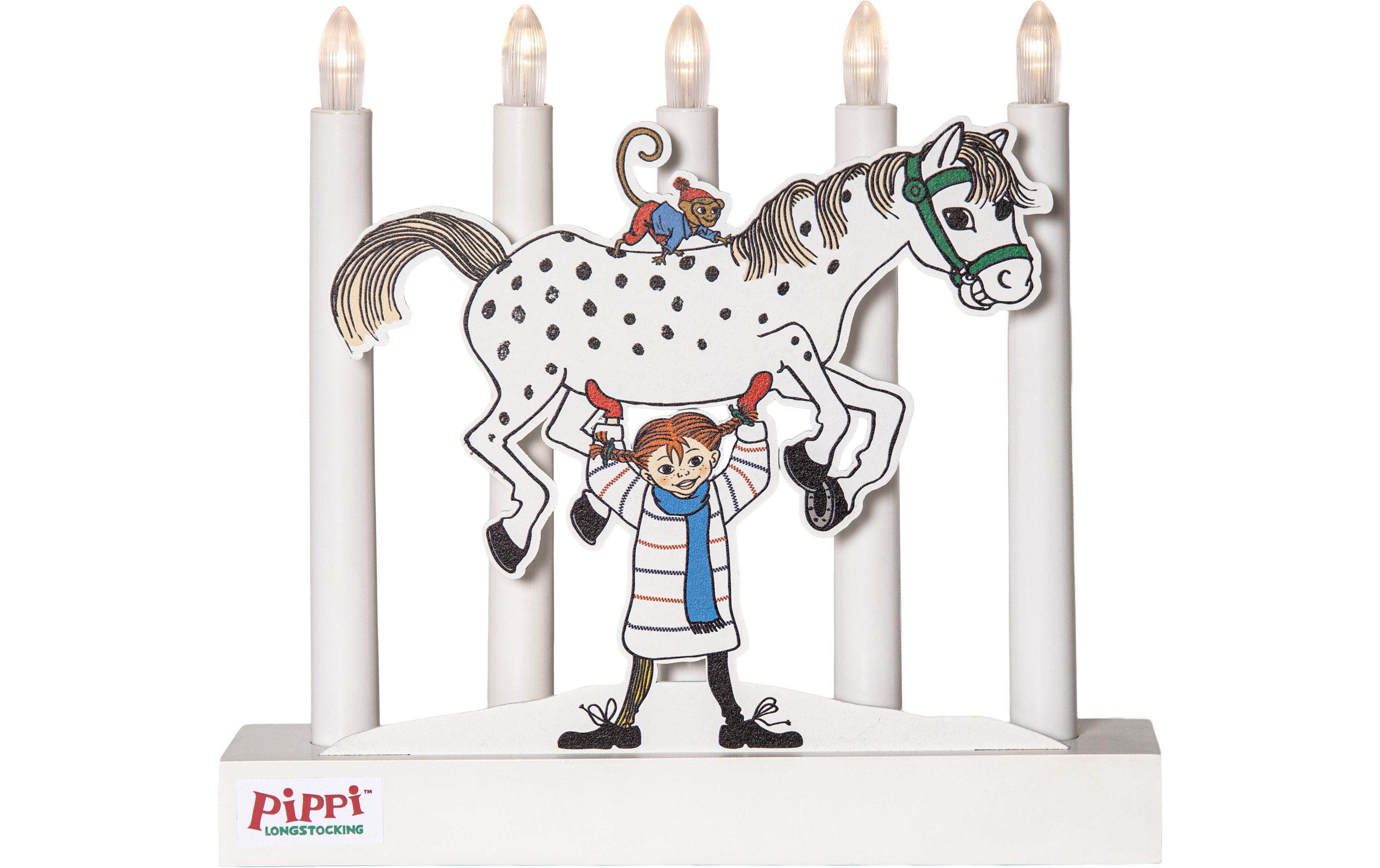 Star Trading Kerzenleuchter PIPPI Indoor, Weiss, 27.00…