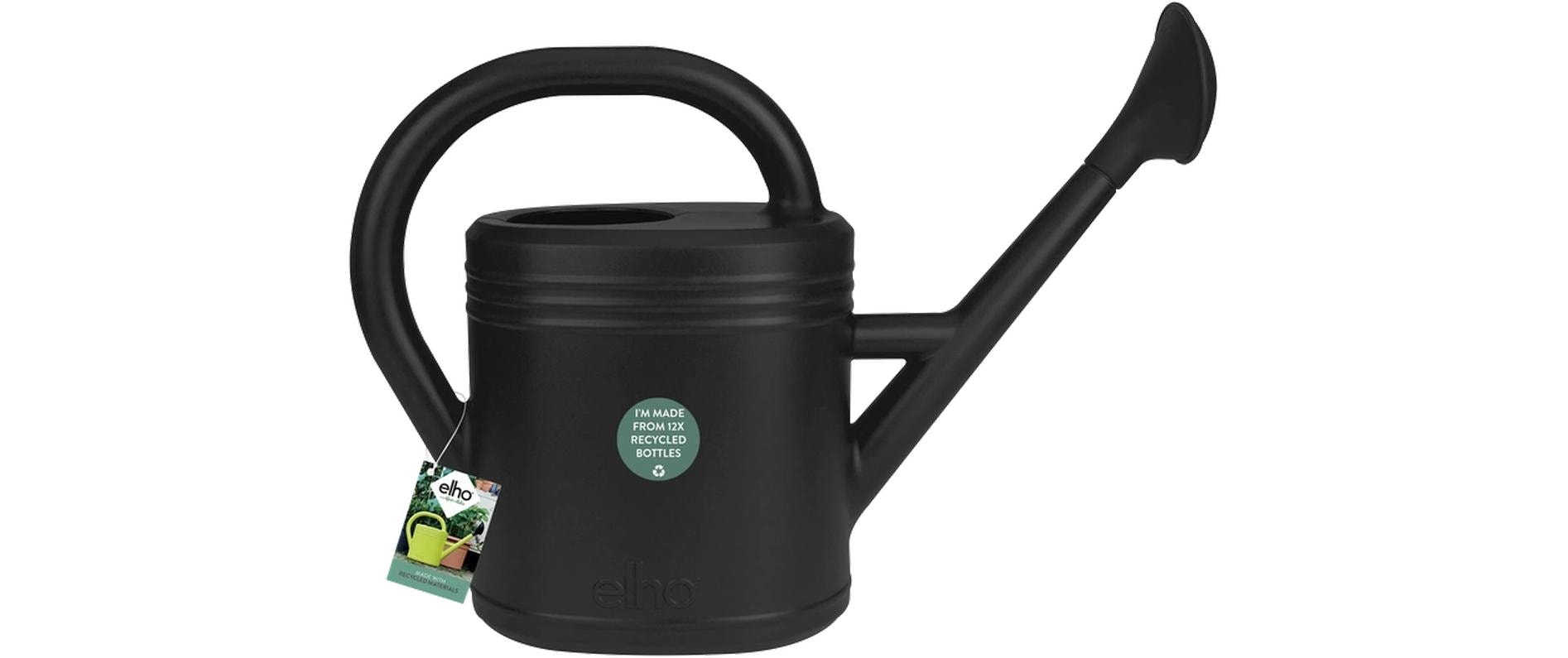 Elho Giesskanne Green Basics 10 l, Schwarz