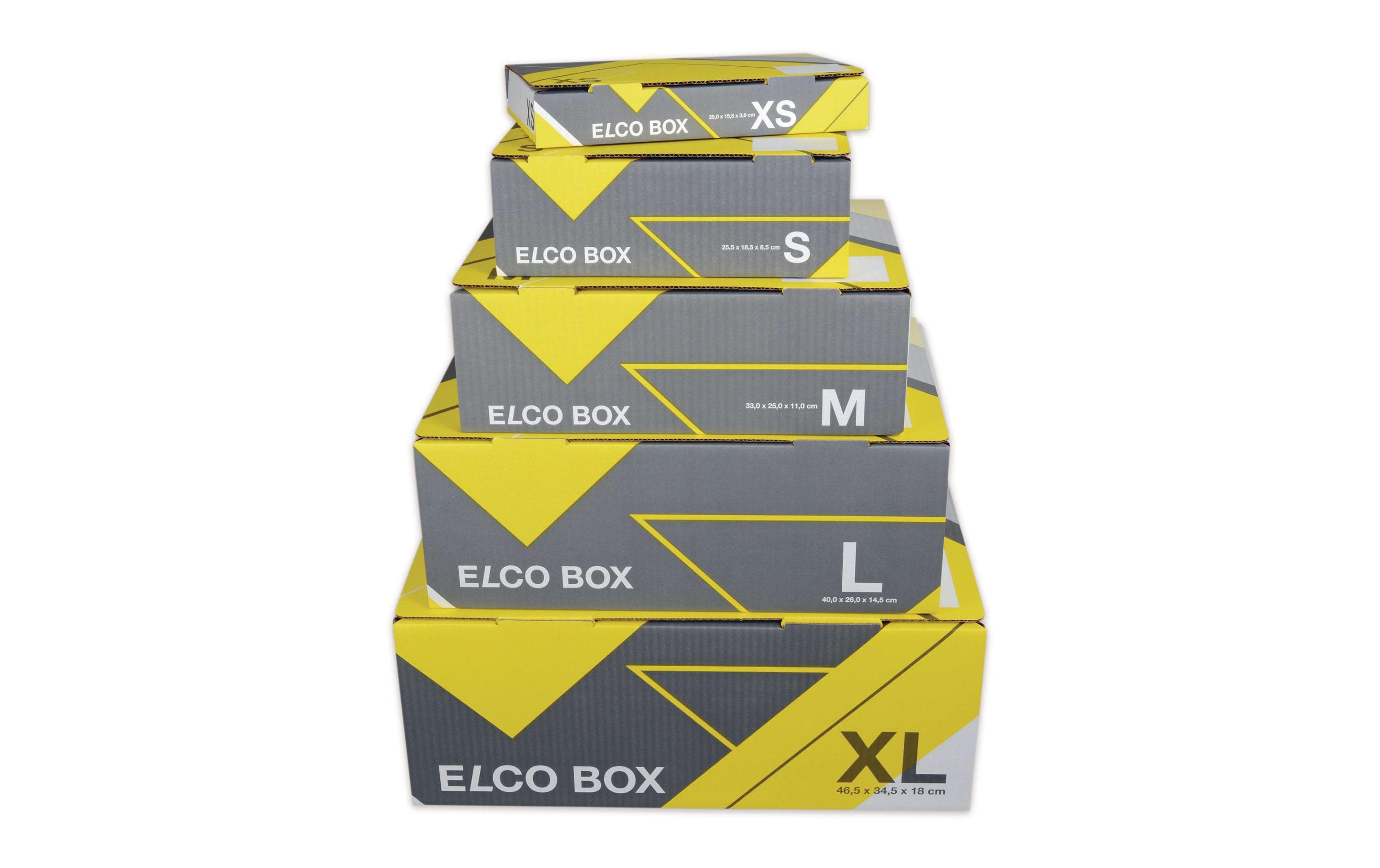 ELCO Versandkarton Mail-Pack S 25 x 17.5 x 8 cm – Versandkarton von ELCO