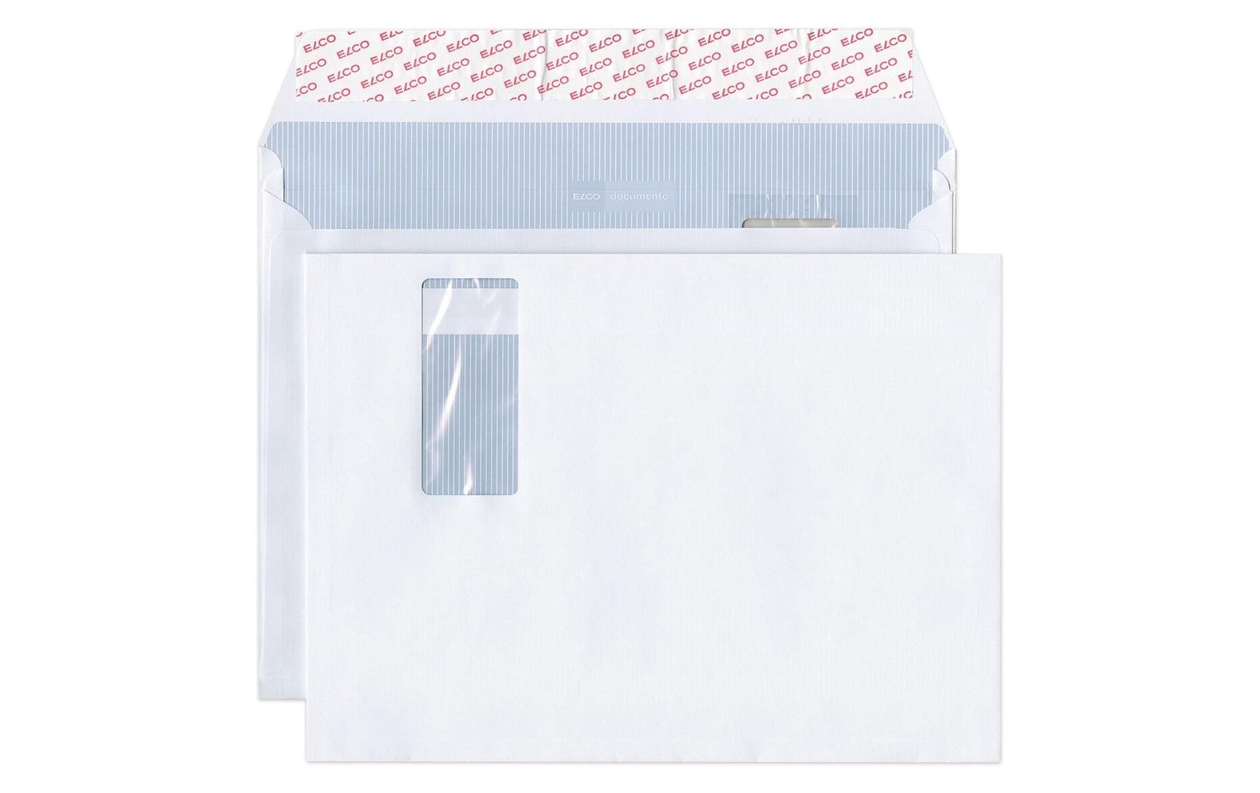 ELCO Couvert mit Fenster Documento C4, Rechts, 200 Stück – Couvert von ELCO